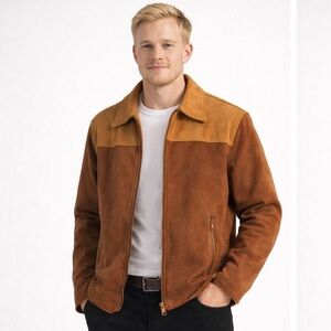 Outlander Brown Suede Jacket for Men